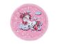 Preview: Applikation Wendepailetten Einhorn/Smile Rosa/Holografisch Silber